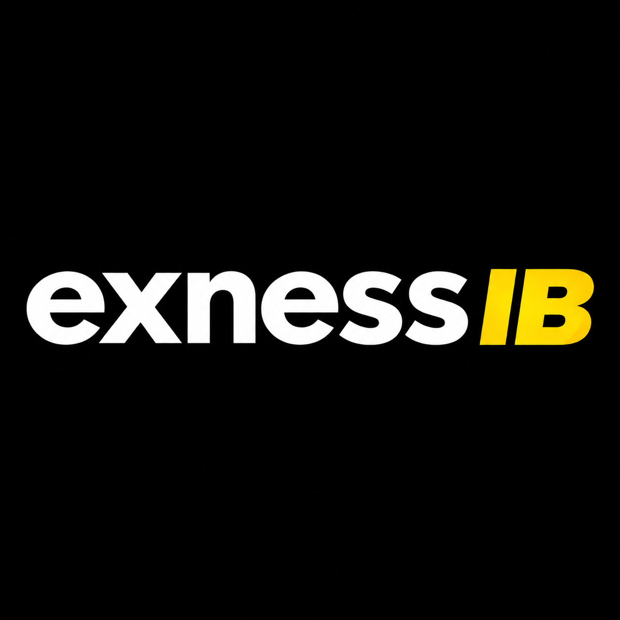 exness logo black